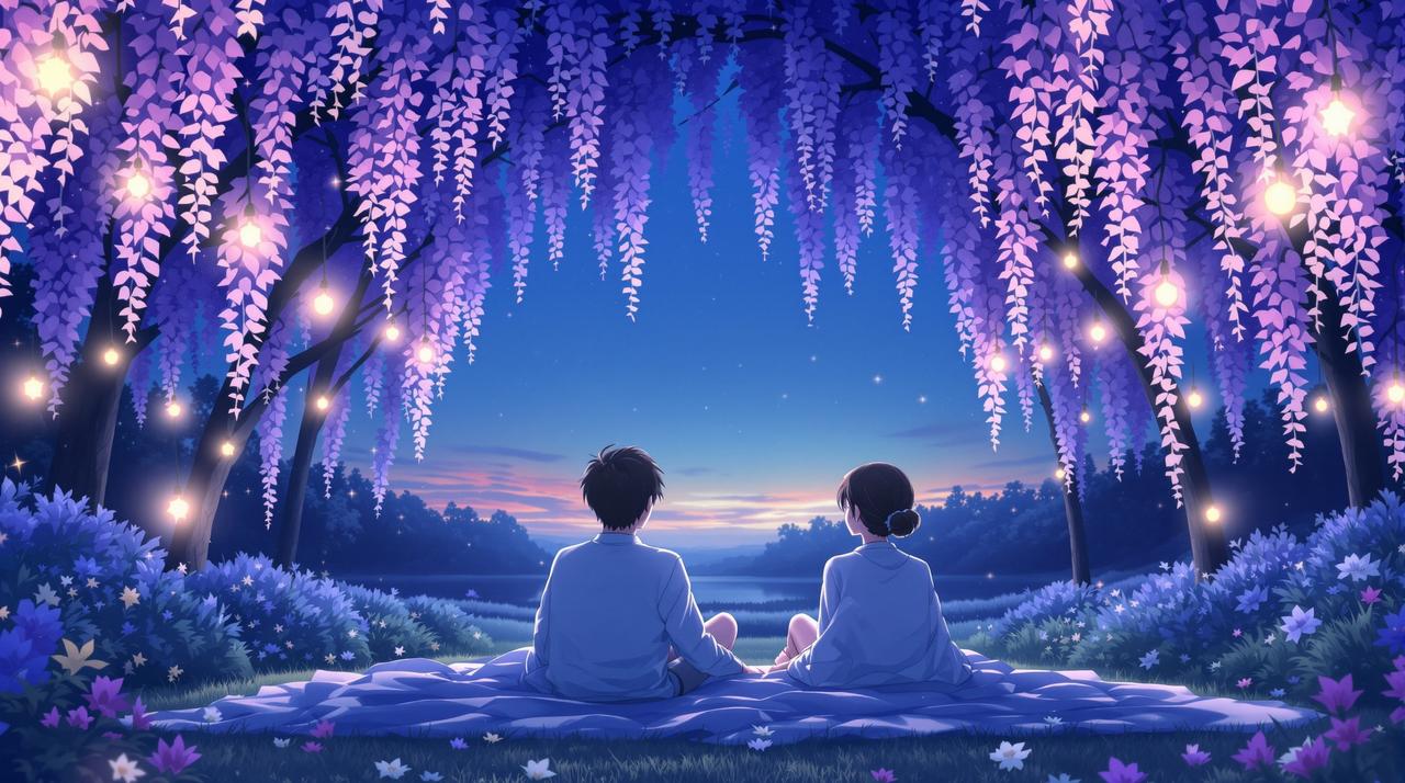 纳米漫剧资讯 - 七夕特别企划:「紫藤之约」情侣短剧马拉松